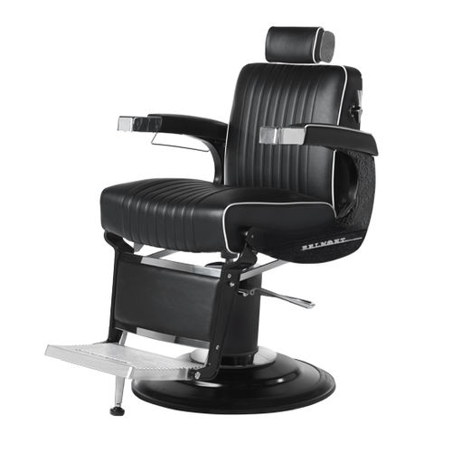 Fauteuil de barbier en simili cuir - APOLLO 2 ELITE - TAKARA BELMONT - avec repose-pieds / avec repose-tête / piètement central