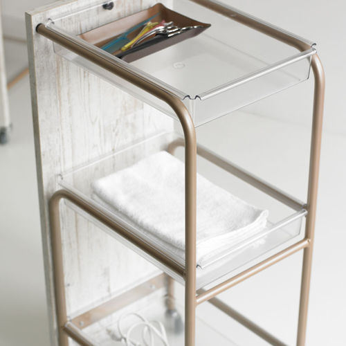 Chariot de soins - ZEN  - TAKARA BELMONT - professionnel / pour salon d'esthétique / en placage de bois