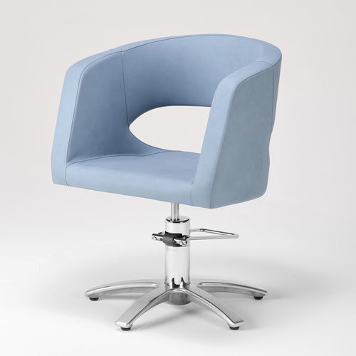 Fauteuil de coiffure contemporain - ILARY - TAKARA BELMONT - en simili cuir / avec pompe hydraulique / tapissé