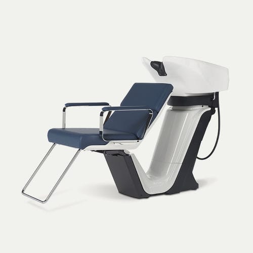 Bac à shampoing avec repose-pieds - RS ADRIA II - TAKARA BELMONT - en simili cuir / en céramique / 1 place
