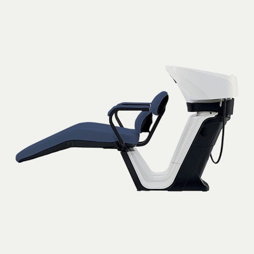 Bac à shampoing avec repose-pieds - RS ELITE - TAKARA BELMONT - en simili cuir / en céramique / 1 place