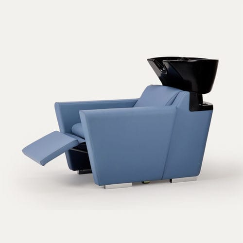 Bac à shampoing avec repose-pieds - Breeze - TAKARA BELMONT - compact / massant / 1 place