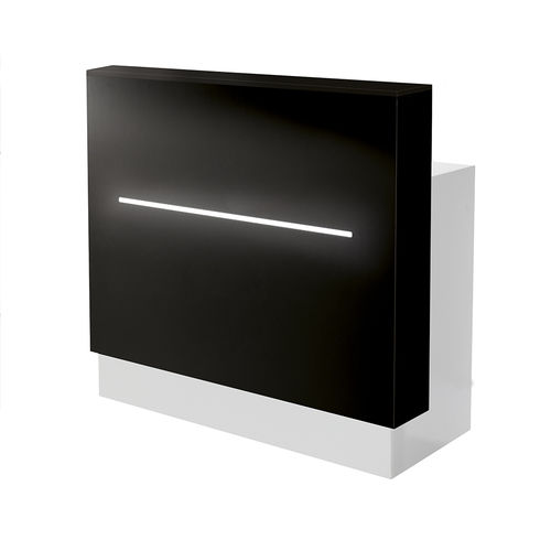 Banque d'accueil stratifiée - SMILE  - VEZZOSI - lumineuse / pour salon de coiffure