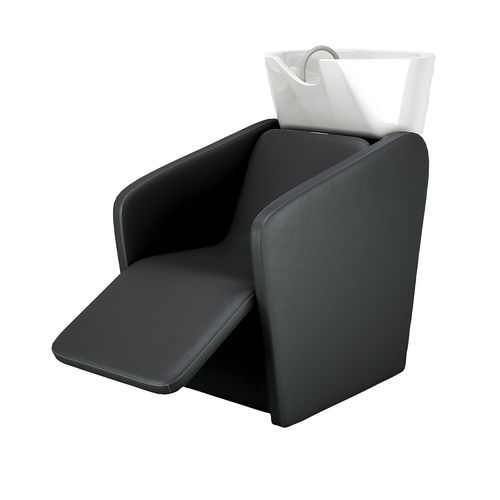 Bac à shampoing avec repose-pieds - DYLAN MASSAGE - VEZZOSI - en simili cuir / 1 place