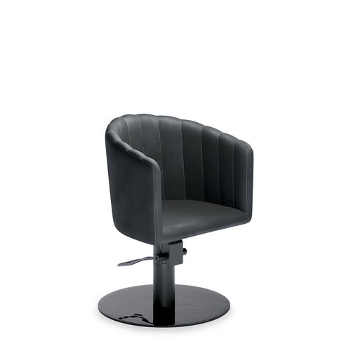 Fauteuil de coiffure contemporain - FANCY - VEZZOSI - en simili cuir / avec pompe hydraulique / à hauteur réglable