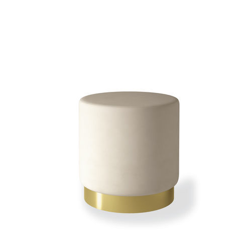 Tabouret pour salle d'attente - POSH - VEZZOSI - contemporain / en simili cuir / avec piètement en stratifié