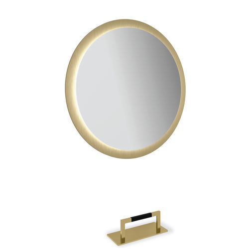 Miroir mural - POSH - VEZZOSI - pour salon de coiffure / contemporain / circulaire