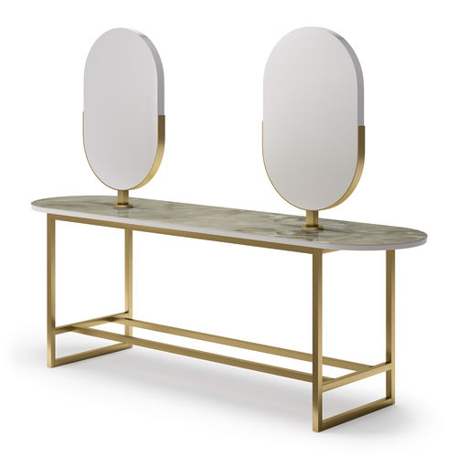 Coiffeuse contemporaine - FANCY - VEZZOSI - en plastique / en acier / en grès cérame