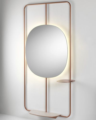 Miroir mural - CU29 - VEZZOSI - pour salon d'esthétique / pour salon de coiffure / contemporain