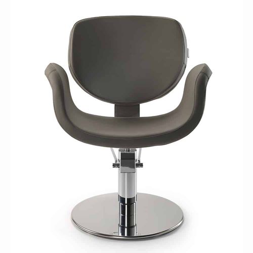 Fauteuil de coiffure contemporain - CARNABY  - VEZZOSI - en simili cuir / en mousse de polyuréthane / en acier inoxydable