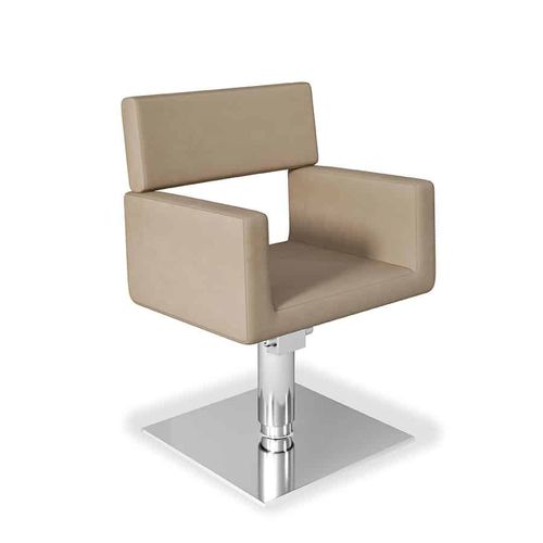 Fauteuil de coiffure contemporain - PICCADILLY - VEZZOSI - en simili cuir / en métal / ergonomique
