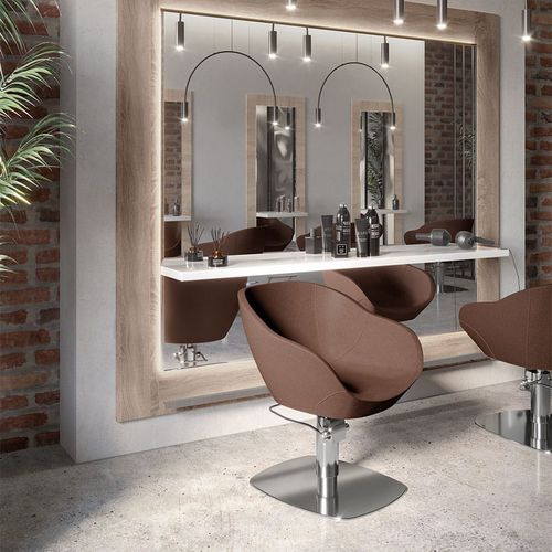 Coiffeuse contemporaine - SUPERNOVA  - VEZZOSI - en bois / en mélaminé / murale