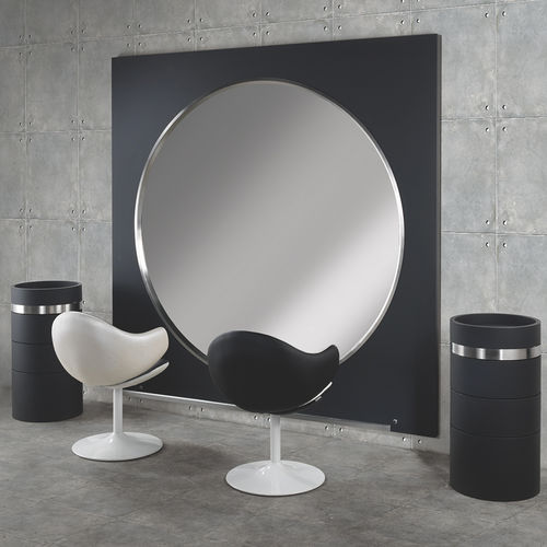 Coiffeuse contemporaine - WATCH  - VEZZOSI - stratifiée / en acier inox / murale