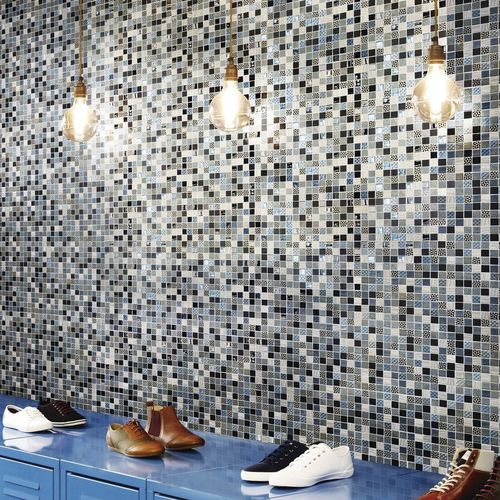 Mosaïque d'intérieur - VINTAGE BLENDS - ONIX Mosaico - de piscine / murale / de sol