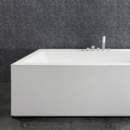 Mosaïque en verre - HEX METAL BLENDS - ONIX Mosaico - brillante / mate / d'intérieur