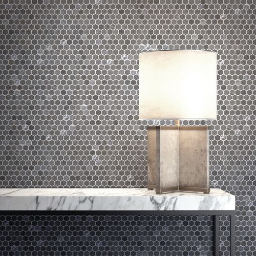 Mosaïque en verre - HEX STONEGLASS BLENDS - ONIX Mosaico - brillante / veloutée / d'intérieur