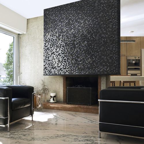 Mosaïque en verre - NATURE BLENDS - ONIX Mosaico - texturée / mate / d'intérieur