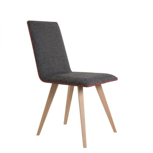 Chaise contemporaine - ENOA GARNIE - Perrouin Sièges - d'intérieur / en tissu / en chêne