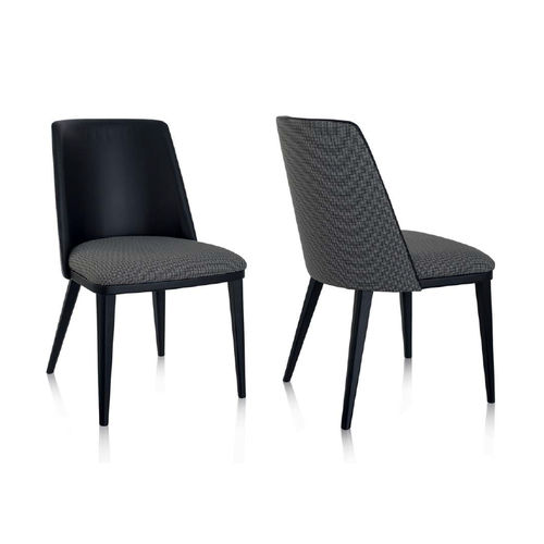 Chaise contemporaine - ASTON - Perrouin Sièges - d'intérieur / en tissu / en bois massif