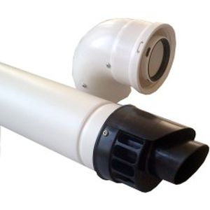 Conduit de fumée en métal - CONCENTRIC - Beretta - en polypropylène