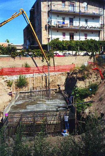 Micro-pieu préfabriqué en béton armé - EUROSTADE - Samer S.p.A. - de fondation
