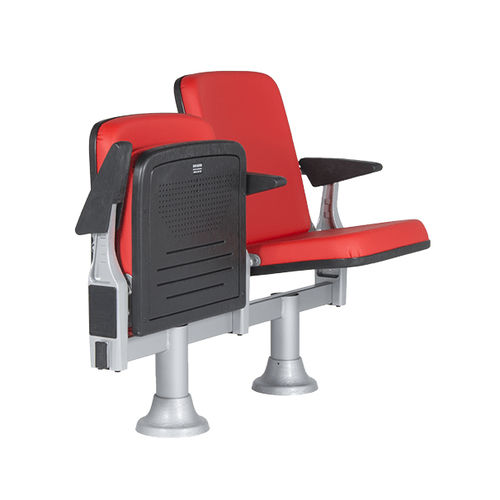 Fauteuil d'auditorium contemporain - MICRA - Euro Seating International - en mousse de polyuréthane / en polypropylène / en acier
