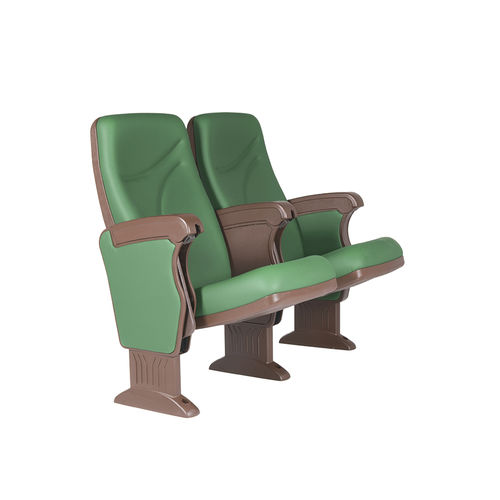 Fauteuil d'auditorium contemporain - ECO 100 PL - Euro Seating International - en mousse de polyuréthane / en acier / en polypropylène