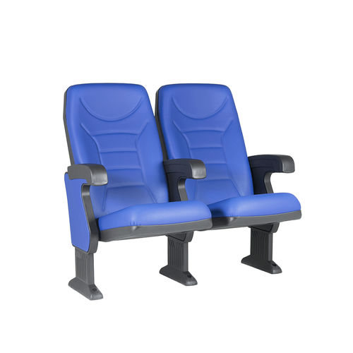 Fauteuil d'auditorium contemporain - MONTREAL  - Euro Seating International - en mousse de polyuréthane / en polypropylène / pliant