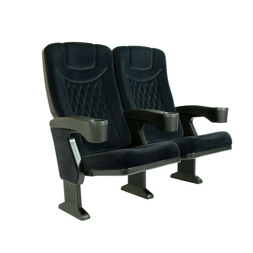 Fauteuil de cinéma en tissu - KING DIAMOND V05 - Euro Seating International - en mousse de polyuréthane / en polypropylène / professionnel