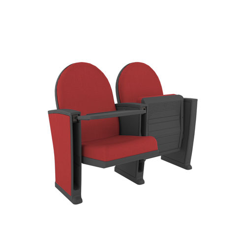 Fauteuil d'auditorium contemporain - ATENAS PLUS PL - Euro Seating International - en tissu / en mousse de polyuréthane / en polypropylène