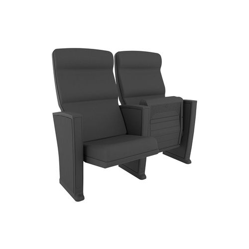 Fauteuil d'auditorium contemporain - KING PLUS - Euro Seating International - en mousse de polyuréthane / en polypropylène / pliant
