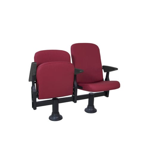 Fauteuil d'auditorium contemporain - MICRA TEK TT - Euro Seating International - en polyéthylène / en aluminium / en polypropylène