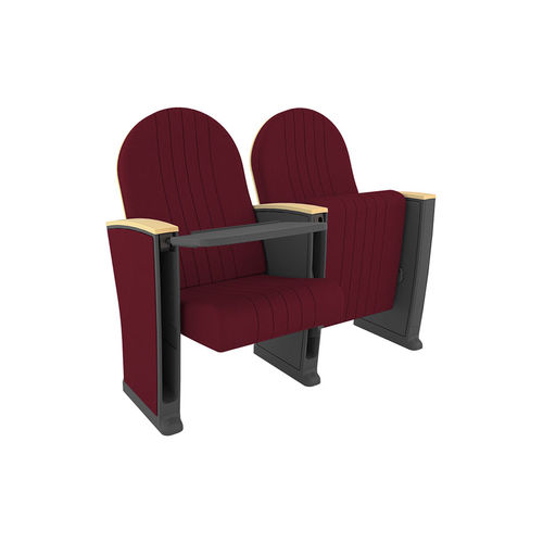 Fauteuil d'auditorium contemporain - MOZART PLUS PL - Euro Seating International - en tissu / en mousse de polyuréthane / en bois
