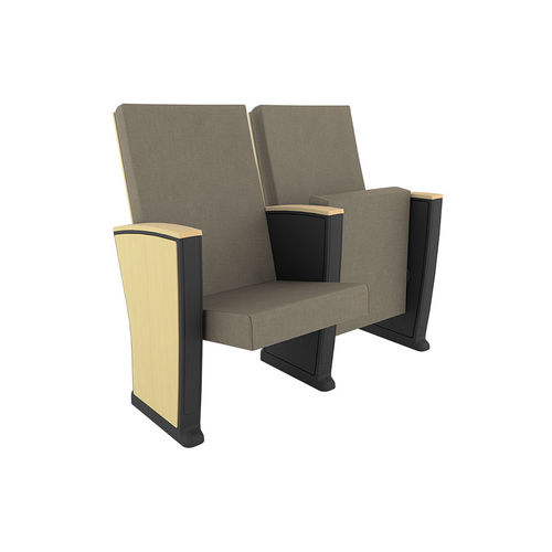 Fauteuil d'auditorium contemporain - NUS PLUS - Euro Seating International - en tissu / en polypropylène / pliant