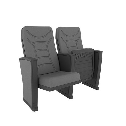 Fauteuil d'auditorium contemporain - MONTREAL PLUS - Euro Seating International - en mousse de polyuréthane / en polypropylène / pliant