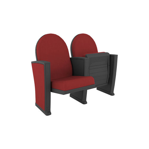 Fauteuil d'auditorium contemporain - ATENAS PLUS - Euro Seating International - en mousse de polyuréthane / en polypropylène / pliant