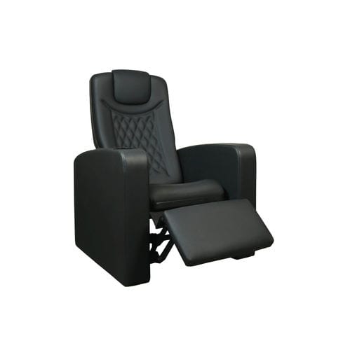 Fauteuil de cinéma en tissu - KING R10 - Euro Seating International - en simili cuir / en polypropylène / professionnel