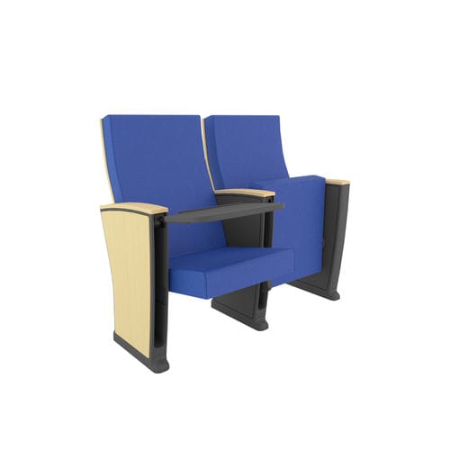 Fauteuil d'auditorium contemporain - BRISTOL PLUS PL - Euro Seating International - en tissu / en mousse de polyuréthane / en acier
