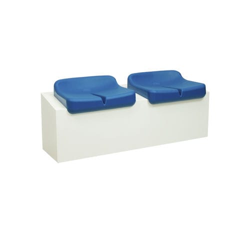 Siège de gradin monobloc - ES 60 - Euro Seating International - en polypropylène / pour installation sportive