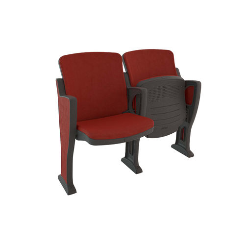 Fauteuil d'auditorium contemporain - MAIA - Euro Seating International - en tissu / en mousse de polyuréthane / en polypropylène