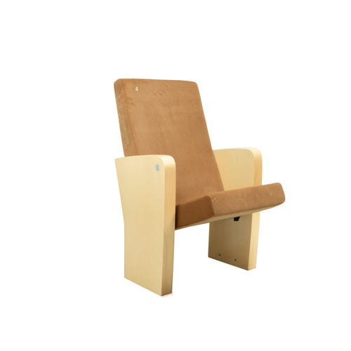 Chaise d'auditorium contemporaine - NUS X - Euro Seating International - d'intérieur / en tissu / en polypropylène