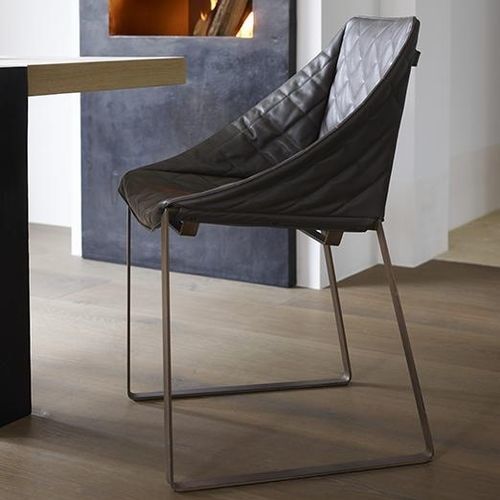 Chaise de salle à manger contemporaine - KEKKE - Piet Boon Collection - d'extérieur / d'intérieur / en tissu