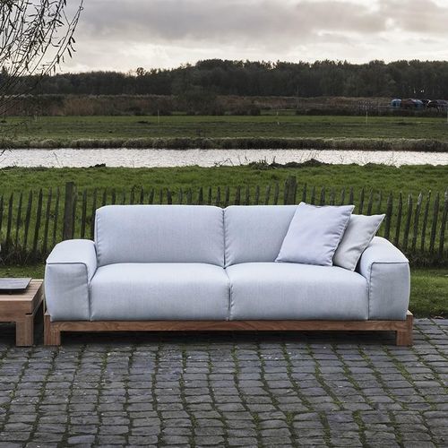 Canapé modulable - BENTE - Piet Boon Collection - contemporain / de jardin / en tissu