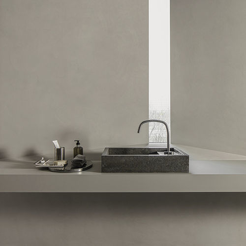 Lavabo à poser - Piet Boon Collection - en pierre naturelle / simple / rectangulaire