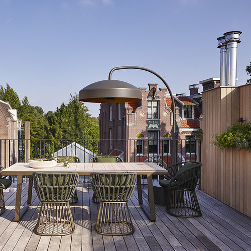 Lampadaire de jardin - DISC  - Piet Boon Collection - contemporain / en métal / à LED