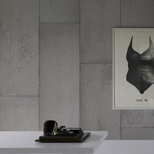 Papier peint contemporain - CONCRETE  - Piet Boon Collection - à motif / aspect béton / gris