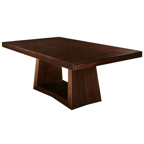 Table à manger contemporaine - CY Cubisto I - Cliff Young - en bois / avec piètement en bois / rectangulaire