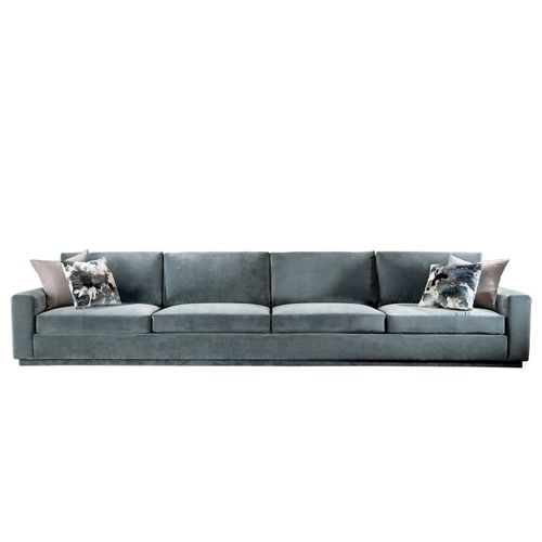 Canapé contemporain - CY Contempo - Cliff Young - en tissu / avec accoudoirs / avec coussin amovible