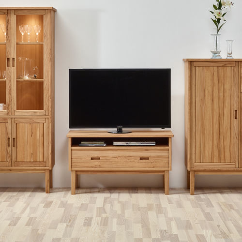 Meuble TV design scandinave - 4470 - dyrlund - lowboard / avec support pour lecteur DVD / avec tiroirs