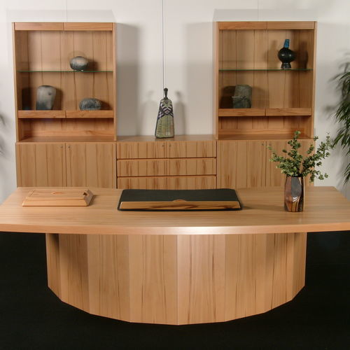 Bureau moderne - STARLINE 7601 - dyrlund - de direction / sur pied / en hêtre